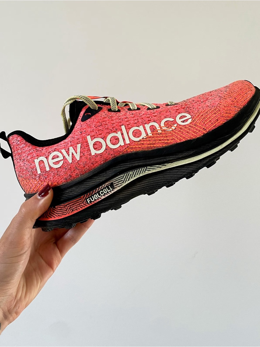 New Balance FuelCell SuperComp Trail Running Shoes Pink Women’s 9 Vibram